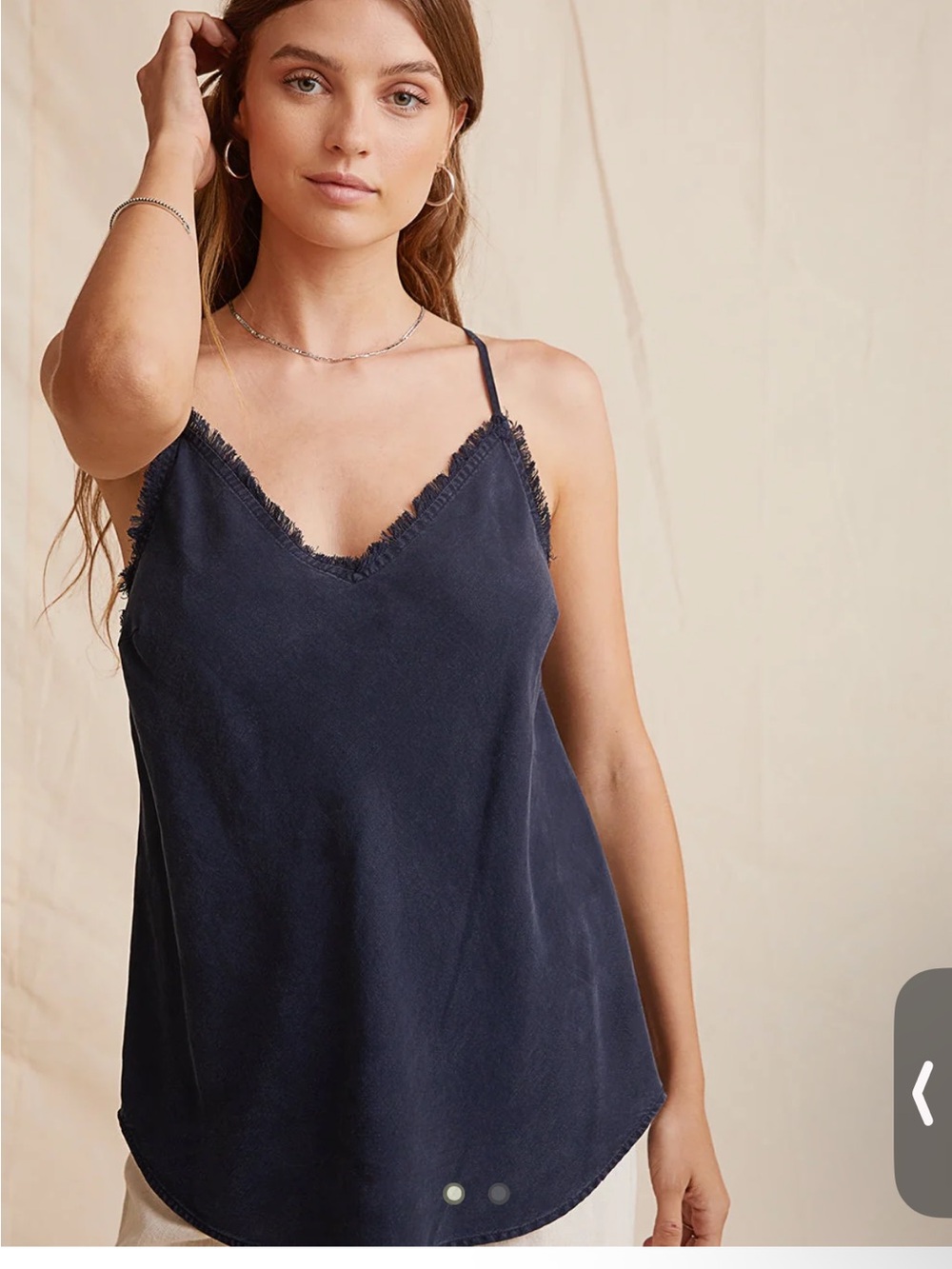 Bella dahl Women's Navy Slip dress
